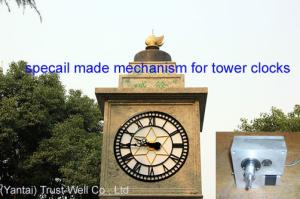 four 4 fsided outdoor clocks with GPS Synchronization,movement for four 4 sided outdoor clocks with GPS Synchronization
