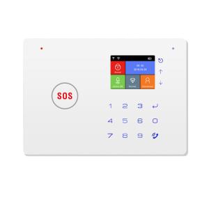 Wholesale 2.4&quot; TFT WIFI GSM Home Alarm System Motion Sensor Burglar Alarm from china suppliers