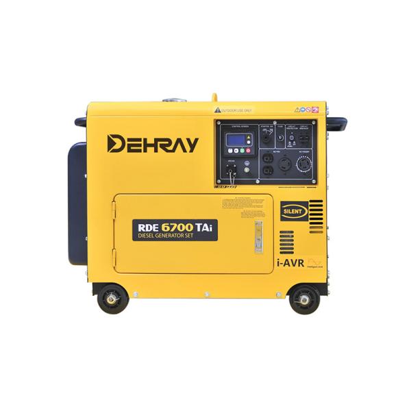 Quality Single Cylinder 5KVA 155kg Portable Diesel Powered Generator for sale