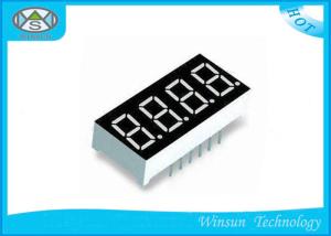 4 Digit 7 Segment Display 0.4 Inch , 40.4 X 16 X 7.0mm Led Seven Segment Display For Toys