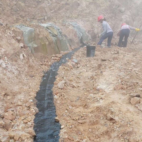 Resistance Reducing Flexible Grounding Electrode Ground Enhancement Material