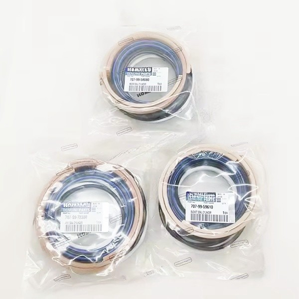 Excavator Cylinder Seal Kit Excavator Spare Parts PC300-7 Boom Seal Kit Arm Cylinder Seal Bucket Repair Kit