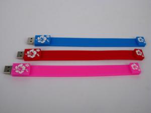 China Bracelet Usb flash drive HXQ-W008 on sale