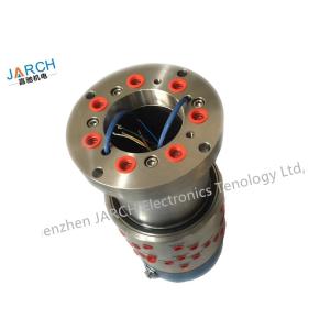 Wholesale 12 Wires 2A Pneumatic Rotary Union 4 / 6 / 8 Channels Passage For Swivel Large Current from china suppliers