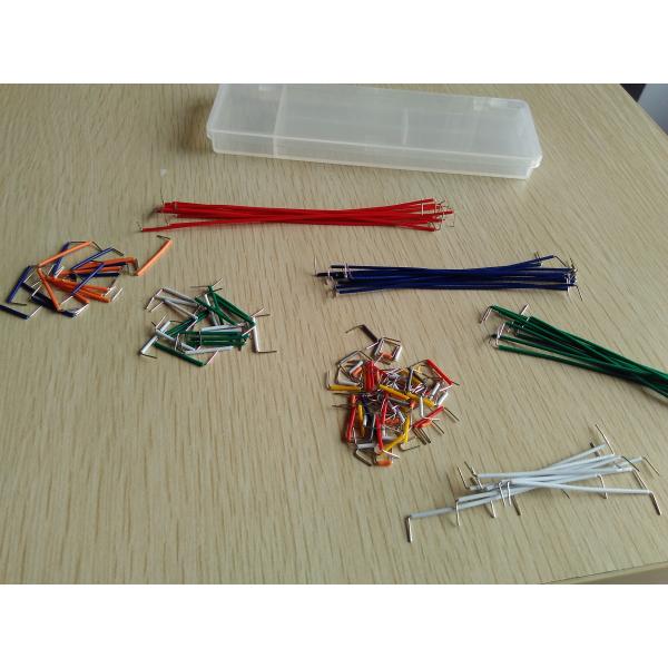 Solid Solderless Breadboard Kit 14 different lengths 140Pcs Jumper Cable Kits With Box