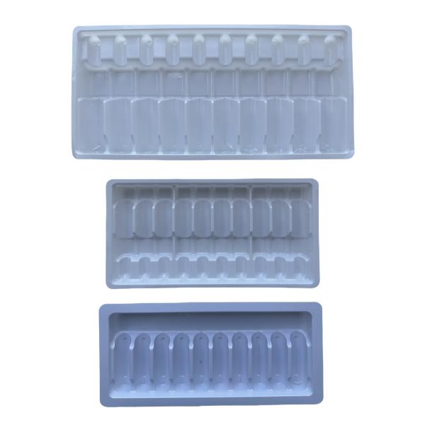 1ml 2ml 3mL Injection Ampoule Bottle Self-adhesive Label PET Ampoule Tray Complete Set Of Customization