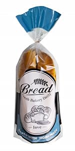 blue bread packing bag