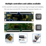 Multi Touch Compatible 250 X 428mm Sensor OD Touch Frame For Windows
