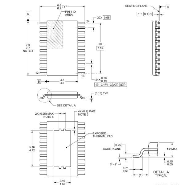 TPA3123D2PWPR Class D Amp 15W Stereo 92% Efficiency 8-26V Wide Input Thermal Protection Low THD+N Pop-Free Start Compact TSSOP-28 EMI Reduced Hi-Fi