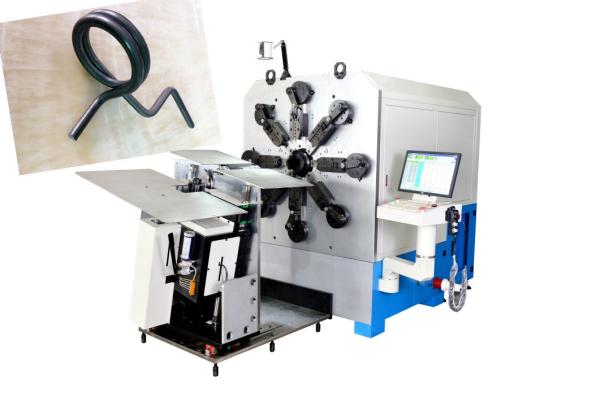 Quality Sixteen Axes Automatic Spring Machine High Output With 80m / Min Feeding Speed for sale