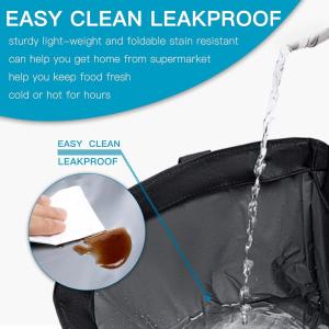 Transport Large Insulated Reusable Grocery Tote Picnic Custom Travel Cooler Bag