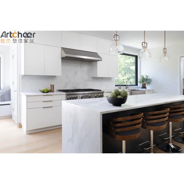 Modular Kitchen Cabinets Eco-Friendly Plywood for Modern Villa Kitchen Storage Design