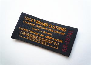 China Embroidered Clothing Label Tags Name Sewing Labels Personalized on sale