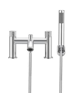 Wholesale Double Handle Bath Shower Faucet luxurious polished chrome finish T9681 from china suppliers