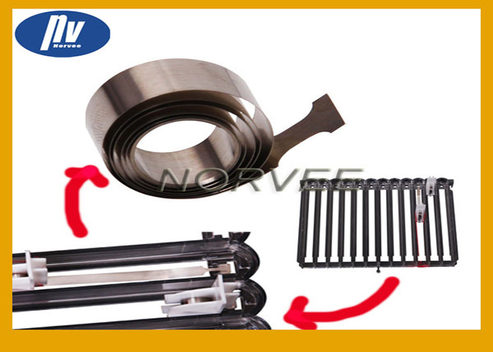 Variable Force SS 301 Flat Spiral Spring 500mm Length For Vending Machine