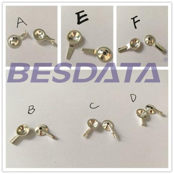 Medical Pure Silver EEG Gold Cup Electrodes For Researching Neurofeedback Sleep