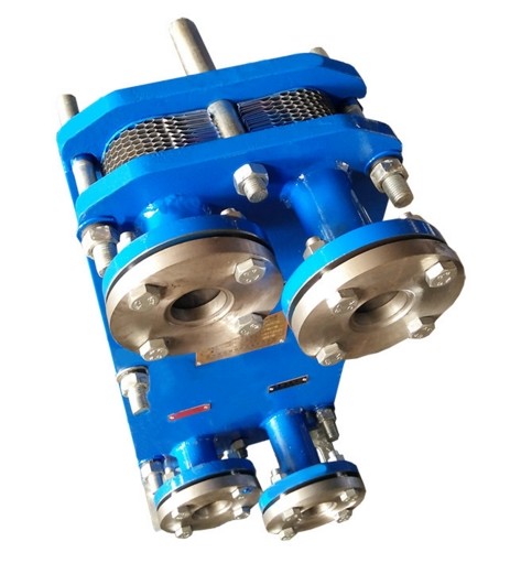 40M3/H Plate Type Lube Oil Cooler Hydraulic Water Cooler 0.6MPa