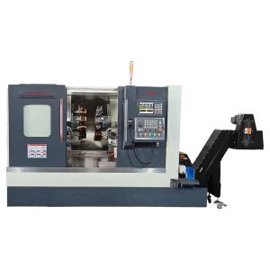 Automatic Metal Swiss Lathe Machine Cnc Lathe With Live Tooling