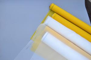 China 64T - 55dia Polyester Silk Screen Printing Mesh 160 Mesh Heat Resisting on sale