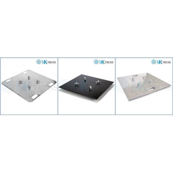 Customizable Black Aluminum Base Plate AL45S/ AL60S/ AL80S/ AL90S for DJ Truss Tower