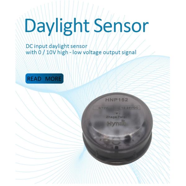 Waterproof 50lux IP65 10mA On And Off Daylight Sensor