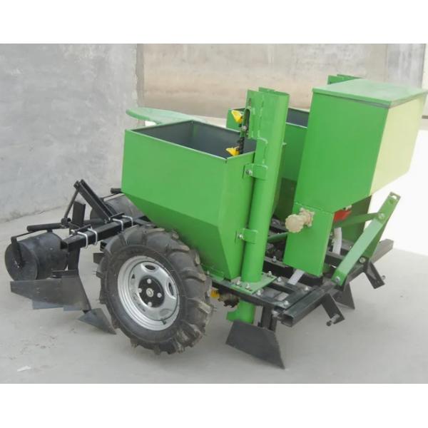 Dual-Use Potato & Garlic Planter 1-4 Rows | Efficient Seeder with Fertilizer System