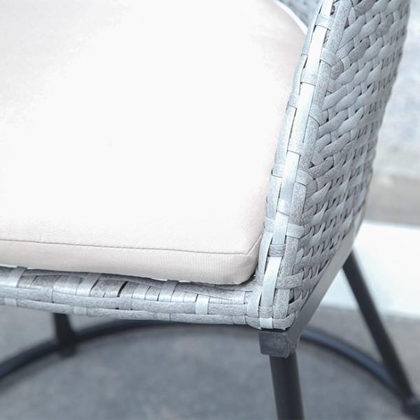 Single Chair Nordic Style Tall Counter Furniture Metal Velvet High Back Chair