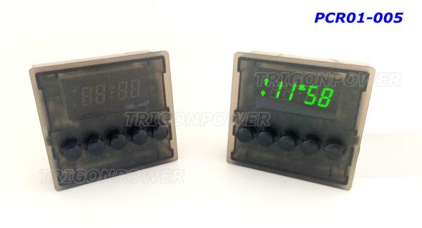 Quality Brown 5 Buttons Digital Oven Controller , Programmable Stove Control Board for sale