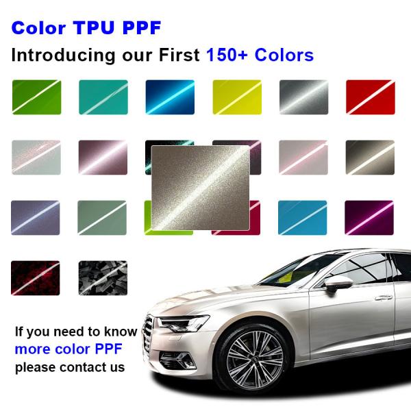 Installation Friendly Color Changing PPF Self Healing Color PPF Anti-Scratch Vinyl Wrap Film