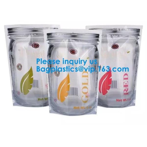 Round Bottom Plastic Bag/Stand Up Pouch Bag For Meat,Pork,Beef,Sea Food,Mylar Foil k Packaging Hologram Laser Holo