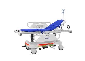 China Height Adjustable Mechanical Transport Stretcher Trolley For Hospital Disabled on sale