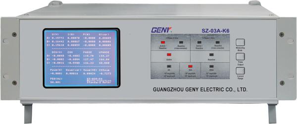 3ph Reference Standard Meter 10Ma – 120A Calibration Of Electrical Test