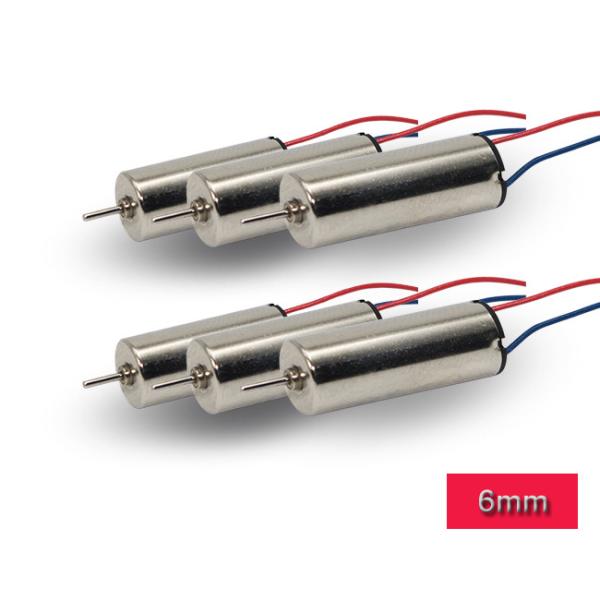 High Efficiency Mini DC Motor 3v 1.5v 6mm Diameter For Blood Pressure Pump