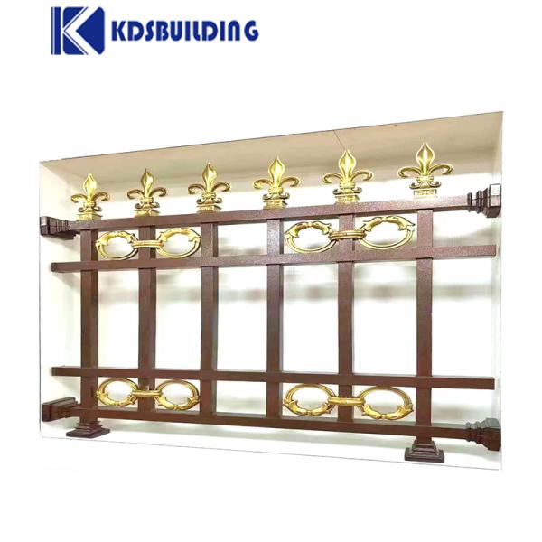 China Manufacture Aluminum Safety Anti-climb Fencing Panels Outdoor,Trellis,Gates For House