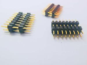 China 2.00mm Male Pin 10 Pin Header Connector Dual Row With Cap Reel Packing on sale