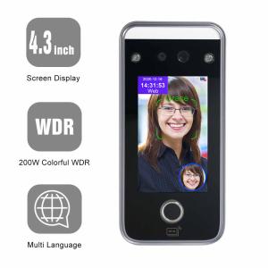 Wholesale Finger Scan Face Recognition Attendance Machine RS232 RS485 Multi Verification from china suppliers
