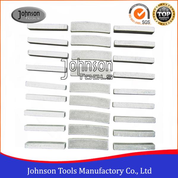 Quality Rectangle Shape Diamond Segments 700mm Cutting Segment For Stone / Concrete for sale