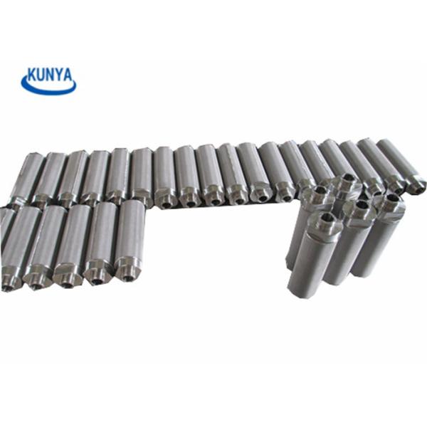 High Temperature 4.0mm Chemical Pharmaceutical Porous Metal Filter Pipe