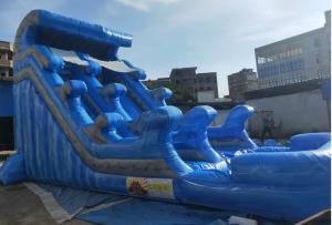 Wholesale PVC Assorted Colors Inflatable Water Slide With Pool EN14960 Standard from china suppliers