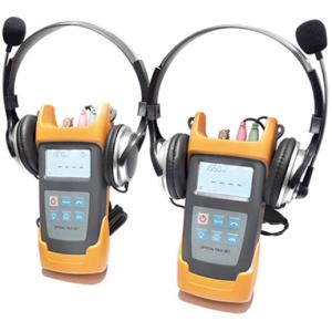 JZ4103N Optical Test Instruments / Hand Hold Optical Talk Set For Maintenance CATV