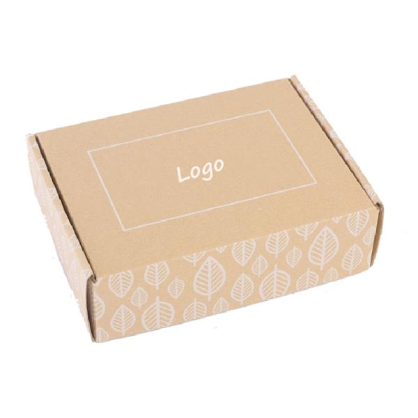 Custom Corrugated Card Board Mailers Shipping Mailer Rigid Craft 10x8x4 Mailer Box