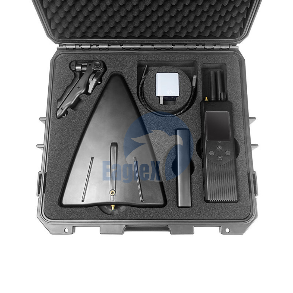 2.4GHz 5.8GHz DJI Drone Detection System Custom 2000m Drone Detection And Jamming