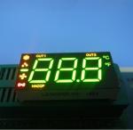 Multiplexed Triple Digit Seven Segment LED Display Ultra White For Heating /