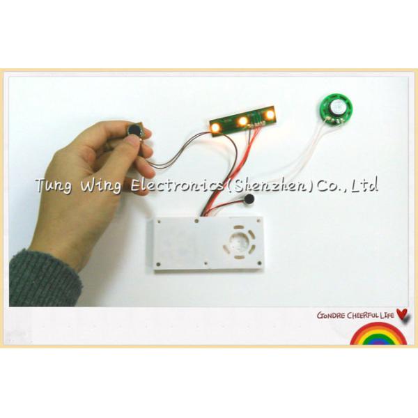 ABS material Twinkling Lights Flashing Baby Sound Books Module With Funny Birthday Songs.