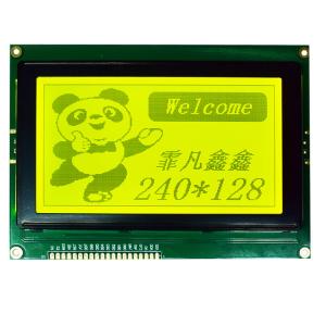 Wholesale Flat Rectangle 5.1 Inch Dot Matrix Display Module Security / Power Equipment Use from china suppliers