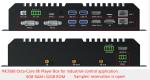 Android 12 Industrial Control Meida Player Box WIFI BT LAN RS232 RS485 4K