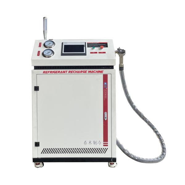 R410a R407c R600a Refrigerant Residual Gas Recovery Machine Ac Gas Charging Machine 25HP Recovery System
