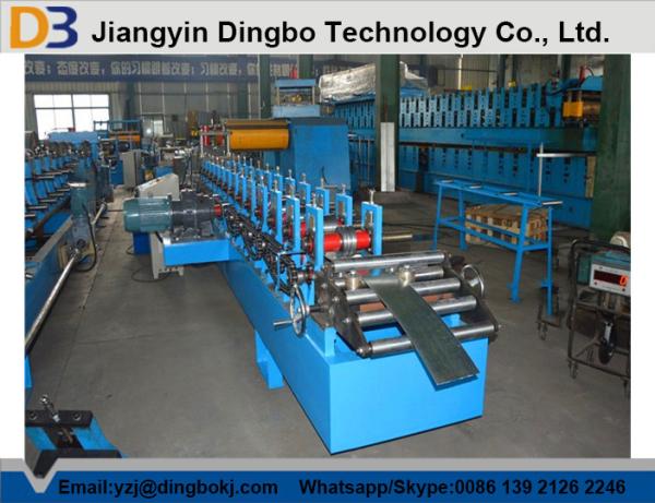 Quality High Efficient C Purlin Roll Forming Machine , Steel Purlin Making Machine for sale