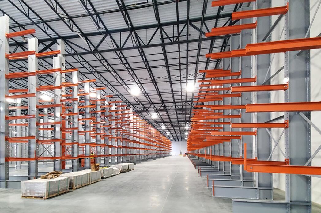 Stable Heavy Duty Cantilever Rack For Faster Throughput And Available Work Area