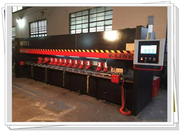 Quality Touch Screen CNC Sheet Metal Grooving Machine With Pneumatic Clamp For SS Slot for sale